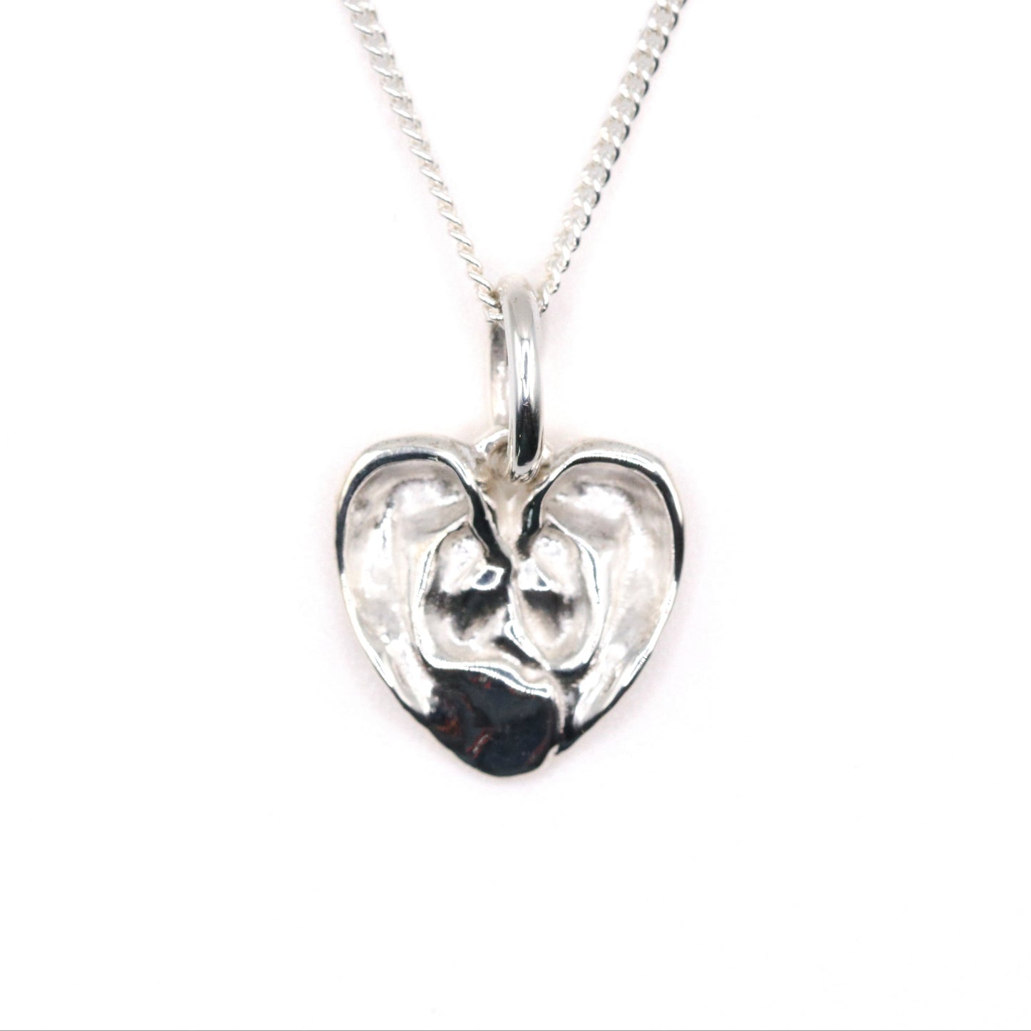 'A Good Listener' Small Heart Necklace