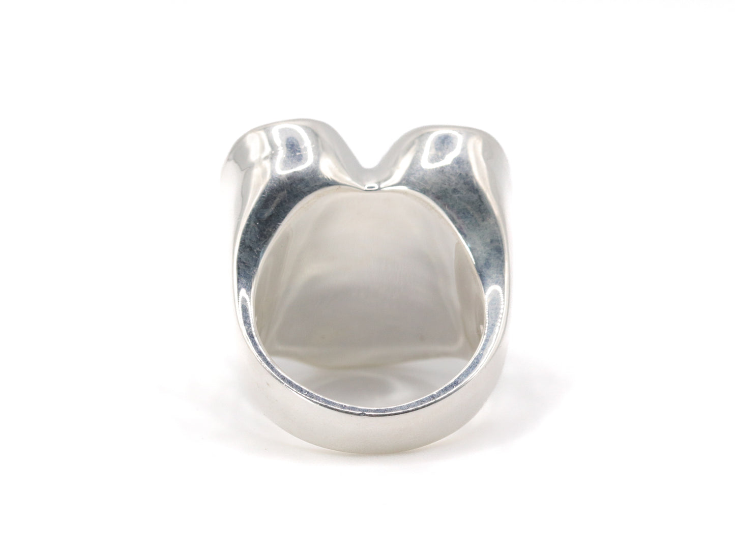 'A Good Listener' Large Heart Ring