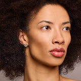 'A Good Listener' Small Heart Earrings