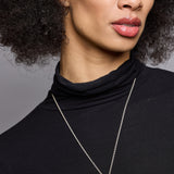 Introvert Crest Necklace Black Diamond