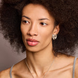 'A Good Listener' Medium Heart Earrings