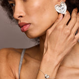 'A Good Listener' Heart Bracelet