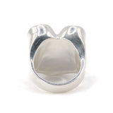 'A Good Listener' Large Heart Ring