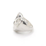 'A Good Listener' Large Heart Ring