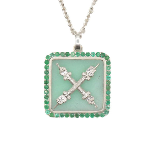 Introvert Chrysoprase Necklace