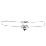 'A Good Listener' Heart Bracelet