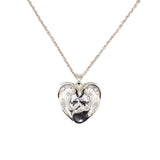 'A Good Listener' Medium Heart Necklace