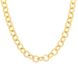 Spark Gold Chain Necklace Yellow