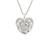 'A Good Listener' Medium Heart Necklace