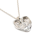 'A Good Listener' Medium Heart Necklace