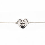 'A Good Listener' Heart Bracelet
