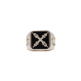 Introvert Stone Signet Ring Onyx