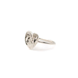 'A Good Listener' Small Heart Ring