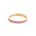 image of spark enamel ring in purple and gold on white background